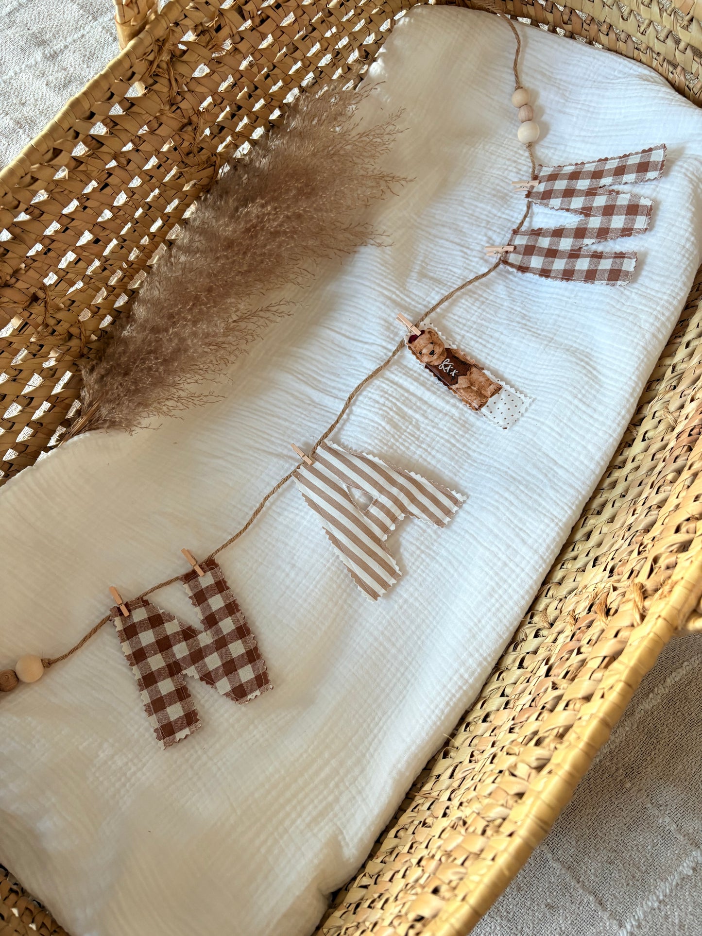 Guirlande Prénom en Tissu