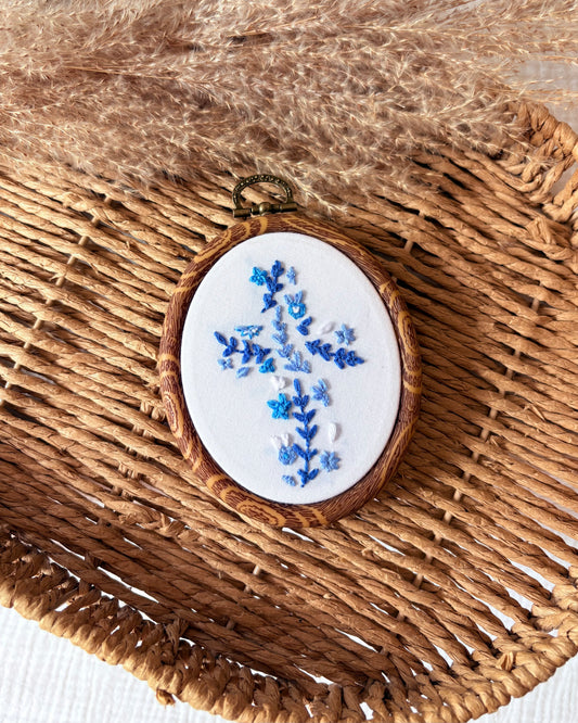 Mini tambourin brodé ✨