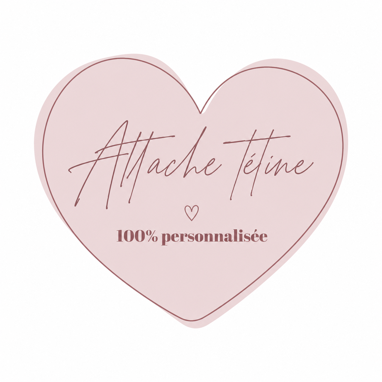 Attache tétine. ✨